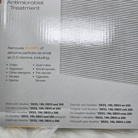 AeraMax Fellowes True Hepa Filer for AeraMax Air Purifiers 1 Filters NIB - Picture 2 of 3